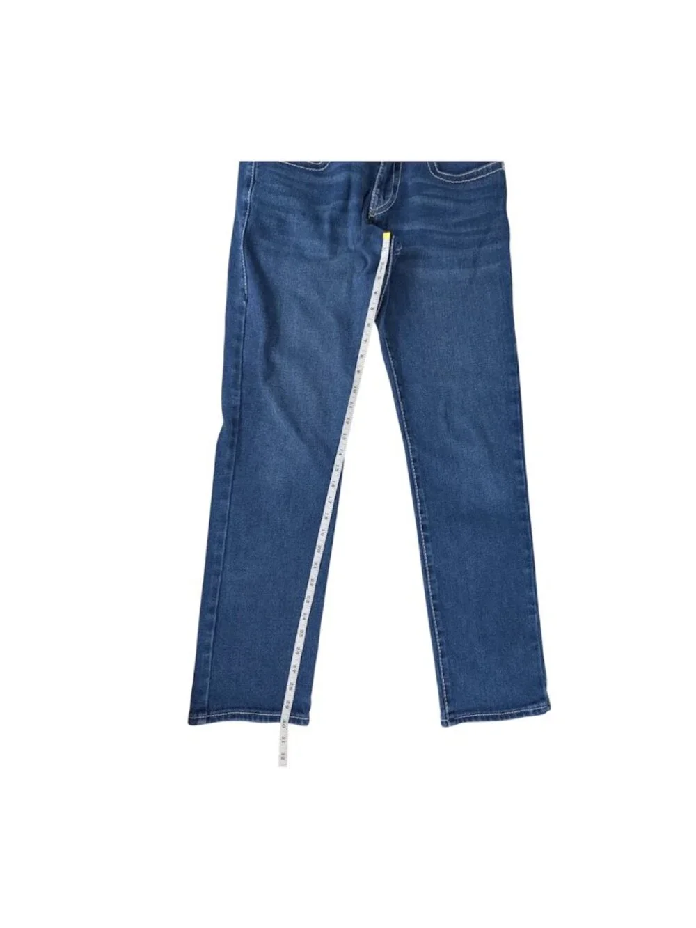 True Religion Geno Big T Flap Relaxed slim jeans in blue men's size 31